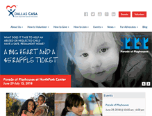 Tablet Screenshot of dallascasa.org